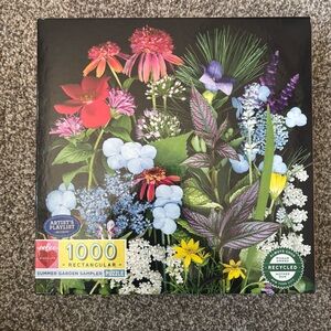 Eeboo Summer Garden Sampler Puzzle - 1000 Pieces